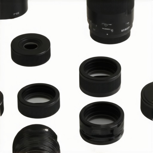 A filmmaker carefully cleaning lens mount and adapters with specialized tools