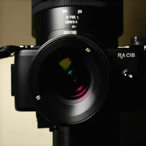 Close-up of high-end cine lens mounted on camera emphasizing lens mount and optical quality