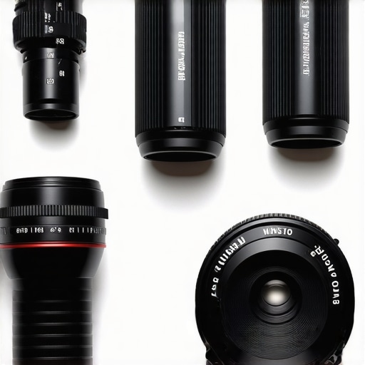 Close-up of a professional lens calibration tool used for maintaining cine lenses