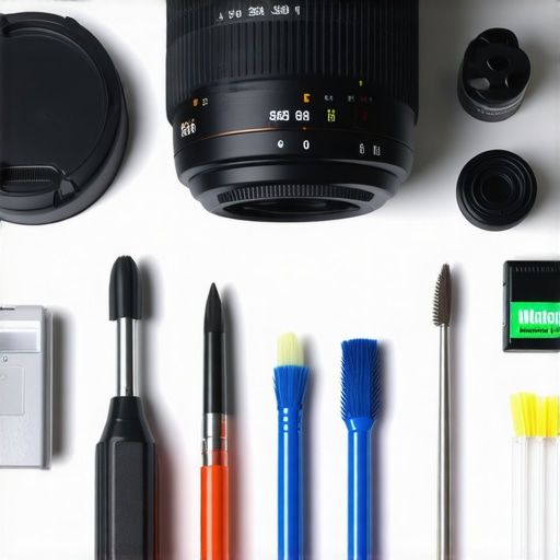 A collection of professional tools for maintaining cine lenses and mounts
