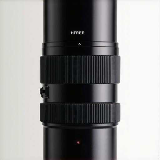 Technician calibrating cine lens with specialized tools in a professional studio setting.