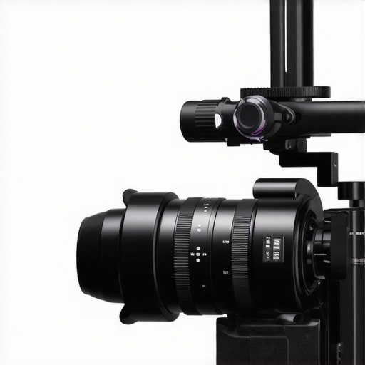 Professional filmmaker adjusting cine lens with active adapter on high-end camera rig.
